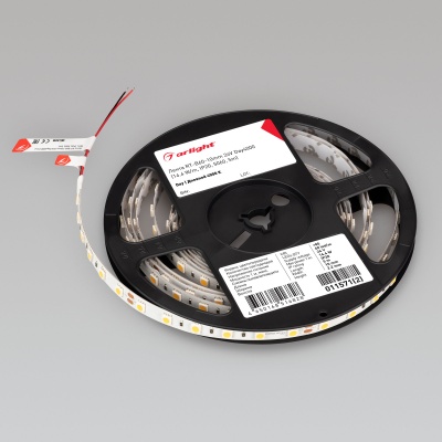 Светодиодная лента RT-B60-10mm 24V Day4000 (14.4 W/m, IP20, 5m) (Arlight, Открытый)