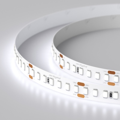 Лента RT 2-5000 24V Cool 8K 3x (2835, 840 LED, LUX) (Arlight, 17 Вт/м, IP20) ARLIGHT Арт. 019092