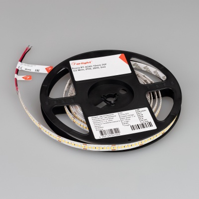 Лента RT-A240-10mm 24V White6000 (22 W/m, IP20, 2835, 5m) (Arlight, высок.эфф.150 лм/Вт) ARLIGHT Арт. 038741