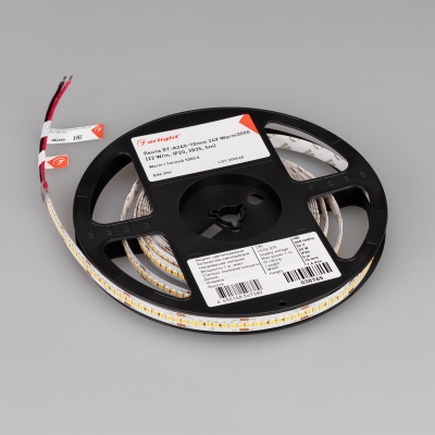 Лента RT-A240-10mm 24V Warm3000 (22 W/m, IP20, 2835, 5m) (Arlight, высок.эфф.150 лм/Вт) ARLIGHT Арт. 038745