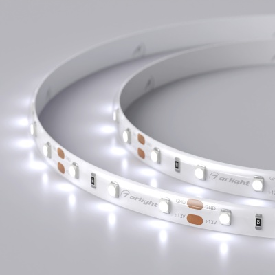 Лента RTW 2-5000SE 12V Cool (3528, 300 LED, LUX) (Arlight, 4.8 Вт/м, IP65) ARLIGHT Арт. 016836