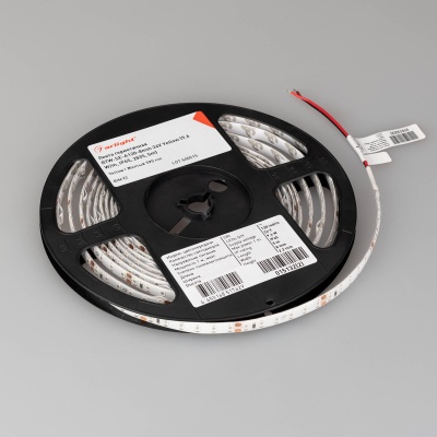 Лента герметичная RTW-SE-A120-8mm 24V Yellow (9.6 W/m, IP65, 2835, 5m) (Arlight, 9.6 Вт/м, IP65) ARLIGHT Арт. 015132(2)
