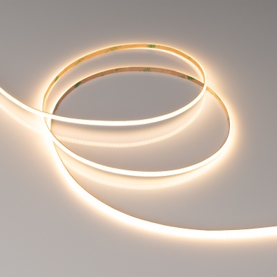 Лента COB-X420-4mm 24V Warm3000 (10 W/m, IP20, CSP, 5m) (Arlight, узкая) ARLIGHT Арт. 040901