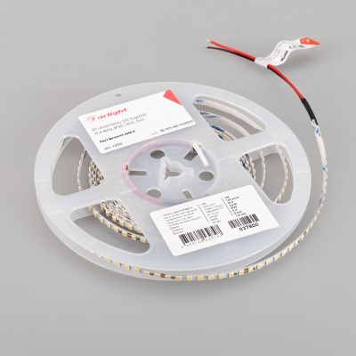 Лента RT-A160-5mm 24V Day4000 (9.6 W/m, IP20, 2835, 5m) (Arlight, Открытый) ARLIGHT Арт. 037800