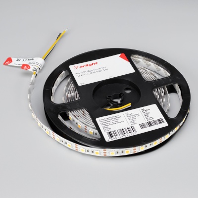 Лента RT-B60-12mm 12V White-MIX (14.4 W/m, IP20, 5060, 5m) (Arlight, Изменяемая ЦТ) ARLIGHT Арт. 011093(2)