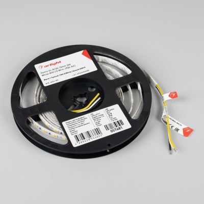 Лента UL-A140-10mm 24V White-MIX (15 W/m, IP20, 5m) (Arlight, Изменяемая ЦТ) ARLIGHT Арт. 057681