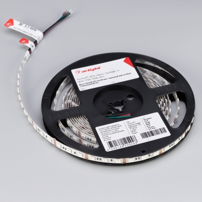 Лента RT-B72-10mm 12V RGB (15 W/m, IP20, 5060, 5m) (Arlight, 15 Вт/м, IP20) ARLIGHT Арт. 016246(2)