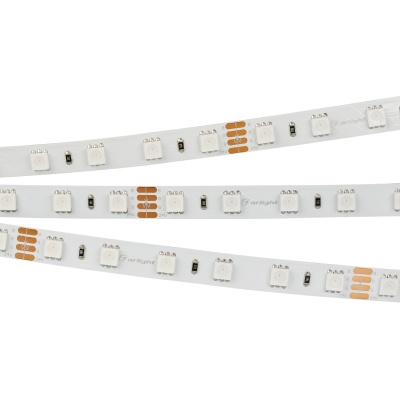 Лента RT-B60-10mm 24V RGB (14.4 W/m, IP20, 5060, 50m) (Arlight, Открытый) ARLIGHT Арт. 024586(2)