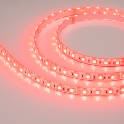 Лента герметичная RTW-PU-B60-12.5mm 24V RGB (14.4 W/m, IP68, 5060, 5m) (Arlight, -) ARLIGHT Арт. 029515(2)