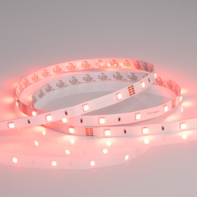 Лента RT-B30-10mm 24V RGB (7.2 W/m, IP20, 5060, 5m) (Arlight, Открытый) ARLIGHT Арт. 022066(2)