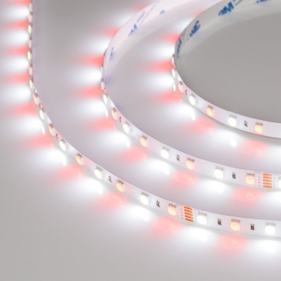 Лента RT-B60-10mm 24V RGBW-White (14.4 W/m, IP20, 5060, 5m) (Arlight, Открытый) ARLIGHT Арт. 018325(2)