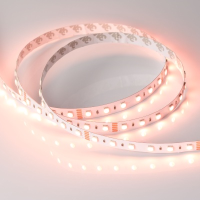 Светодиодная лента RT-B60-12mm 24V RGBW-Day-4-in-1 (19.2 W/m, IP20, 5060, 5m) (Arlight, Открытый)