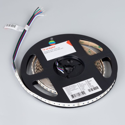 Лента RT-H120-10mm 24V RGBW-White-4-in-1 (25 W/m, IP20, 4040, 5m) (Arlight, Открытый) ARLIGHT Арт. 048748