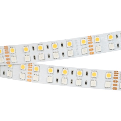 Светодиодная лента RT-B144-19mm 24V RGBW-Warm (32 W/m, IP20, 5m) (Arlight, Открытый)