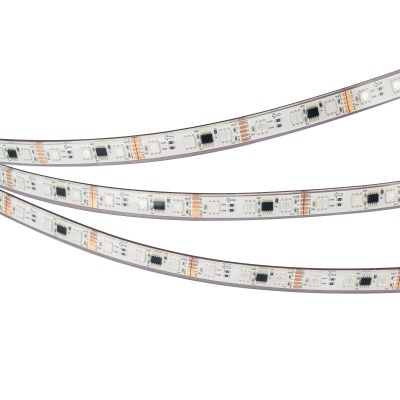 Лента герметичная DMX-PS-B60-12mm 12V RGB-PX3 (14 W/m, IP67, 5060, 5m) (Arlight, -) ARLIGHT Арт. 039605