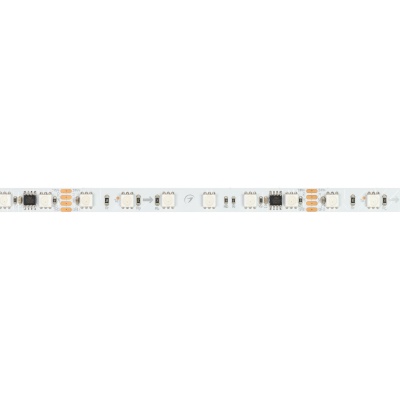 Светодиодная лента DMX-B60-10mm 24V RGB-PX6 (15 W/m, IP20, 5060, 5m) (Arlight, -)