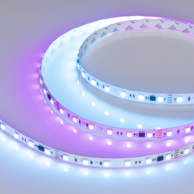 Лента DMX-B60-10mm 24V RGB-PX6 (15 W/m, IP20, 5060, 5m) (Arlight, -) ARLIGHT Арт. 033448
