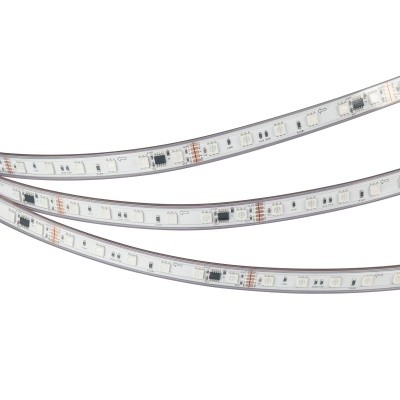 Лента герметичная DMX-PFS-B60-12mm 24V RGB-PX6 (14 W/m, IP68, 5060, 5m) (Arlight, -) ARLIGHT Арт. 039608
