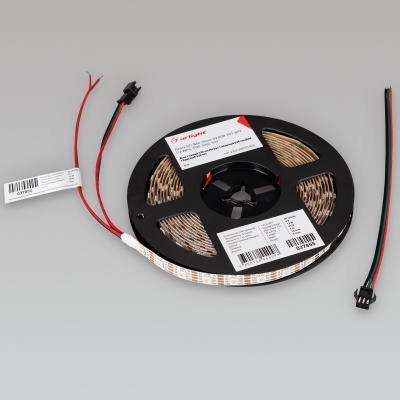 Лента SPI-B60-10mm 5V RGB-PX1-BPT (12 W/m, IP20, 5060, 5m) (Arlight, бегущий огонь) ARLIGHT Арт. 037855