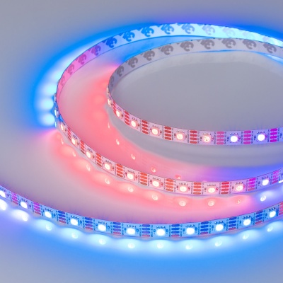Лента SPI-B60-10mm 12V RGB-PX1-RAM (9.3 W/m, IP20, 5060, 5m) (Arlight, бегущий огонь) ARLIGHT Арт. 033437