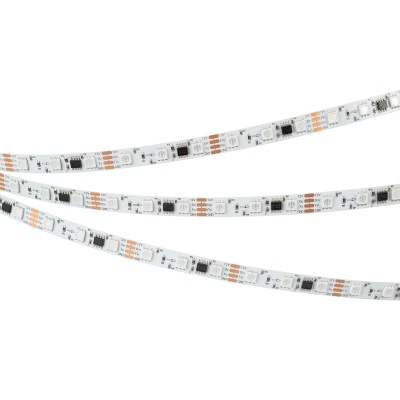 Светодиодная лента SPI-B60-10mm 12V RGB-PX3-BPT (12 W/m, IP20, 5060, 5m) (Arlight, бегущий огонь)