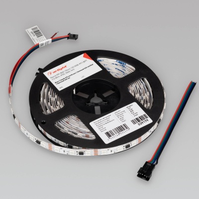 Лента SPI-B60-10mm 12V RGB-PX3-BPT (12 W/m, IP20, 5060, 5m) (Arlight, бегущий огонь) ARLIGHT Арт. 039179