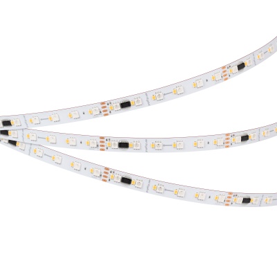 Светодиодная лента SPI-BA120-12mm 24V RGBW-Warm-PX6-BPT (16 W/m, IP20, 5060/2835, 5m) (Arlight, бегущий огонь)