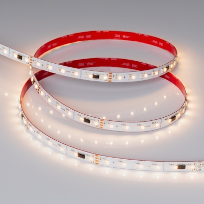 Лента SPI-BA120-12mm 24V RGBW-Warm-PX6-BPT (16 W/m, IP20, 5060/2835, 5m) (Arlight, бегущий огонь) ARLIGHT Арт. 040620