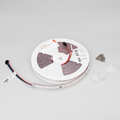 Лента герметичная SPI-P-BA120-14mm 24V RGBW-White-PX6-BPT (16 W/m, IP66, 5060/2835, 5m) (Arlight, бегущий огонь) ARLIGHT Арт. 049401