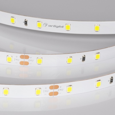 Лента RT-A60-8mm 24V Spring Green (4.8 W/m, IP20, 5m) (Arlight, -) ARLIGHT Арт. 055382