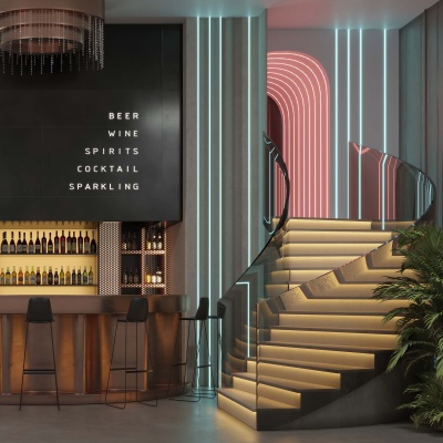 Лента RT-A120-8mm 24V Scarlet (9.6 W/m, IP20, 2835, 5m) (Arlight, -) ARLIGHT Арт. 043383