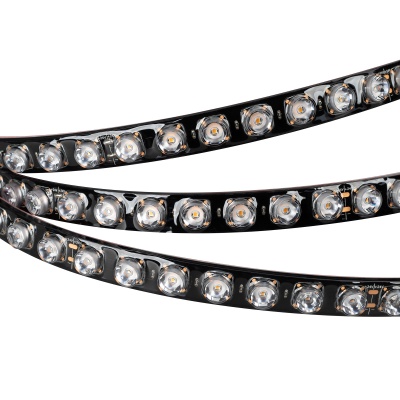 Светодиодная лента герметичная FLT-PS-A42-BLACK-23mm 24V Warm2700 (21 W/m, IP67, 15deg, 5m) (Arlight, -)