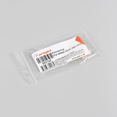 Коннектор FIX-MONO-5mm-2pin-STS  (Arlight, Прозрачный) ARLIGHT Арт. 053142