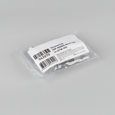 Коннектор HIP-MONO-8mm-2pin-STW-HD (Arlight, Лента-Провод)