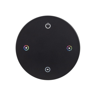 INTELLIGENT ARLIGHT Пульт SMART-801-22-1G-RGBW Black (3V, Magnet, 2.4G) (IARL, IP20 Пластик, 5 лет)