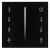 Панель Sens SMART-P17-DIM Black (230V, 4 зоны, 2.4G) (Arlight, IP20 Пластик, 5 лет) Панель Sens SMART-P17-DIM Black (230V, 4 зоны, 2.4G) (Arlight, IP20 Пластик, 5 лет)