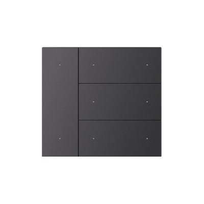 INTELLIGENT ARLIGHT Накладка панели KNX-23-4G-SUF Dark Grey (Backlight) (IARL, IP20 Металл, 2 года)