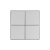 INTELLIGENT ARLIGHT Кнопочная панель KNX-304-23-IN Silver (BUS, Frame) (IARL, IP20 Металл, 2 года)