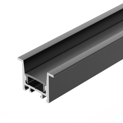 Профиль SL-COMFORT-2316-F-2000 ANOD BLACK (Arlight, Алюминий) 031769 
