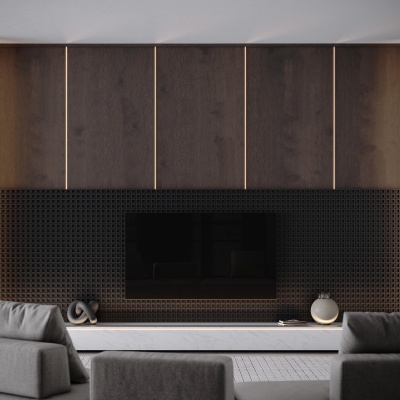 Профиль SL-MINI-SHELF-H9-2000 ANOD OLIVE GREY (Arlight, Алюминий) 038208 