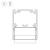Профиль SL-LINE-4050-3L-2000 ANOD (Arlight, Алюминий) 044666 