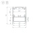 Профиль SL-LINE-4050-3L-2000 ANOD (Arlight, Алюминий) 044666 