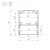 Профиль SL-LINE-4050-3L-2000 ANOD (Arlight, Алюминий) 044666 