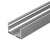Профиль с экраном SL-LINE-4932-2500 ANOD+OPAL (Arlight, Алюминий) Профиль с экраном SL-LINE-4932-2500 ANOD+OPAL (Arlight, Алюминий)