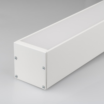 Профиль с экраном SL-LINE-5050-2500 WHITE+OPAL (Arlight, Алюминий) 021467 