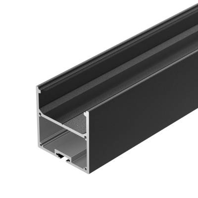 Профиль с экраном SL-LINE-5050-2500 BLACK+OPAL (Arlight, Алюминий) 027990 