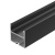 Профиль с экраном SL-LINE-5050-2500 BLACK+OPAL (Arlight, Алюминий) 027990 Профиль с экраном SL-LINE-5050-2500 BLACK+OPAL (Arlight, Алюминий) 027990