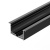 Профиль с экраном SL-LINIA62-F-2500 BLACK+OPAL (Arlight, Алюминий) 036307 Профиль с экраном SL-LINIA62-F-2500 BLACK+OPAL (Arlight, Алюминий) 036307