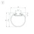 Профиль ROUND-D40-2000 ANOD (Arlight, Алюминий) 044517 