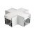 Угол S2-LINE-7977-X90 крестовой (Arlight, Металл) 021265 Угол S2-LINE-7977-X90 крестовой (Arlight, Металл) 021265